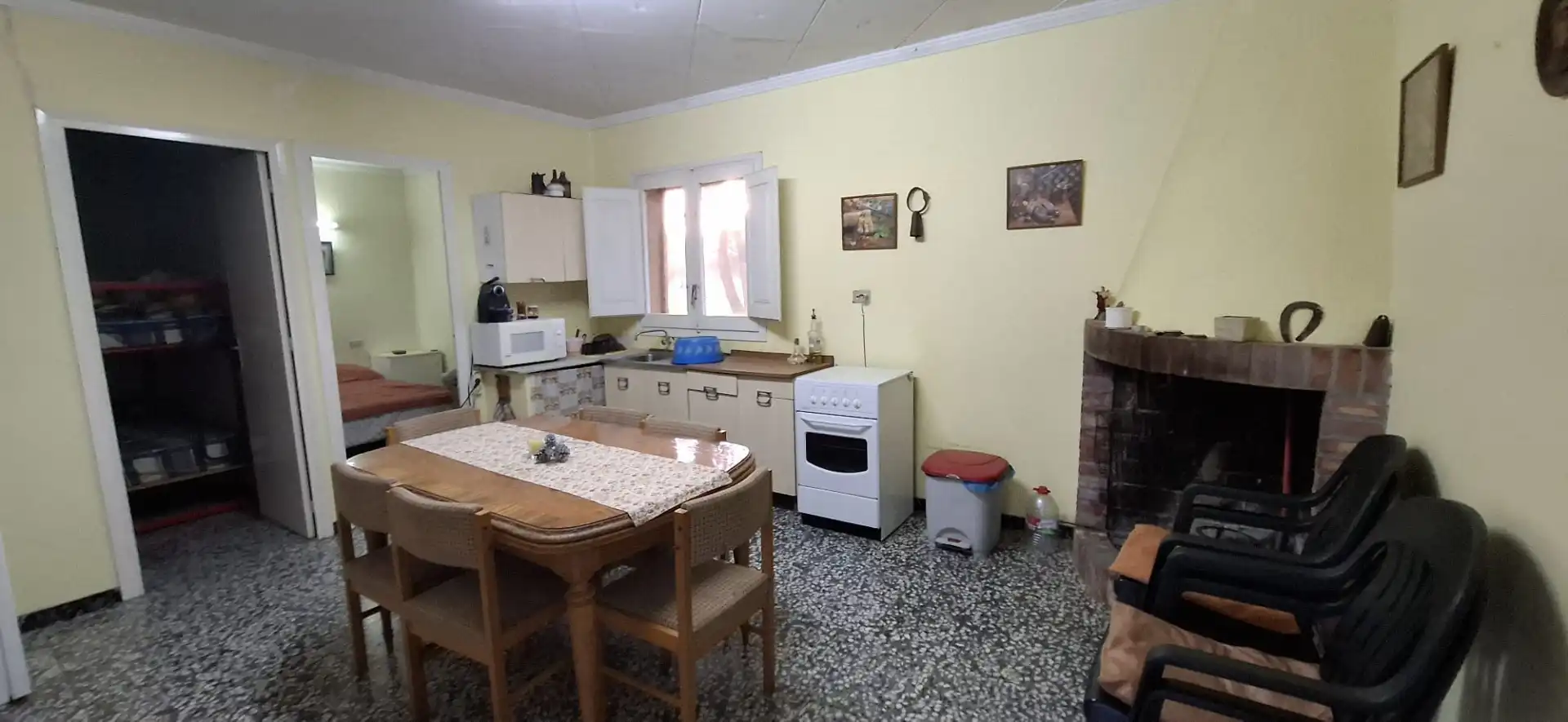 Cocina de Casa o chalet en venta en Cubells con Jardín privado, Trastero y Piscina