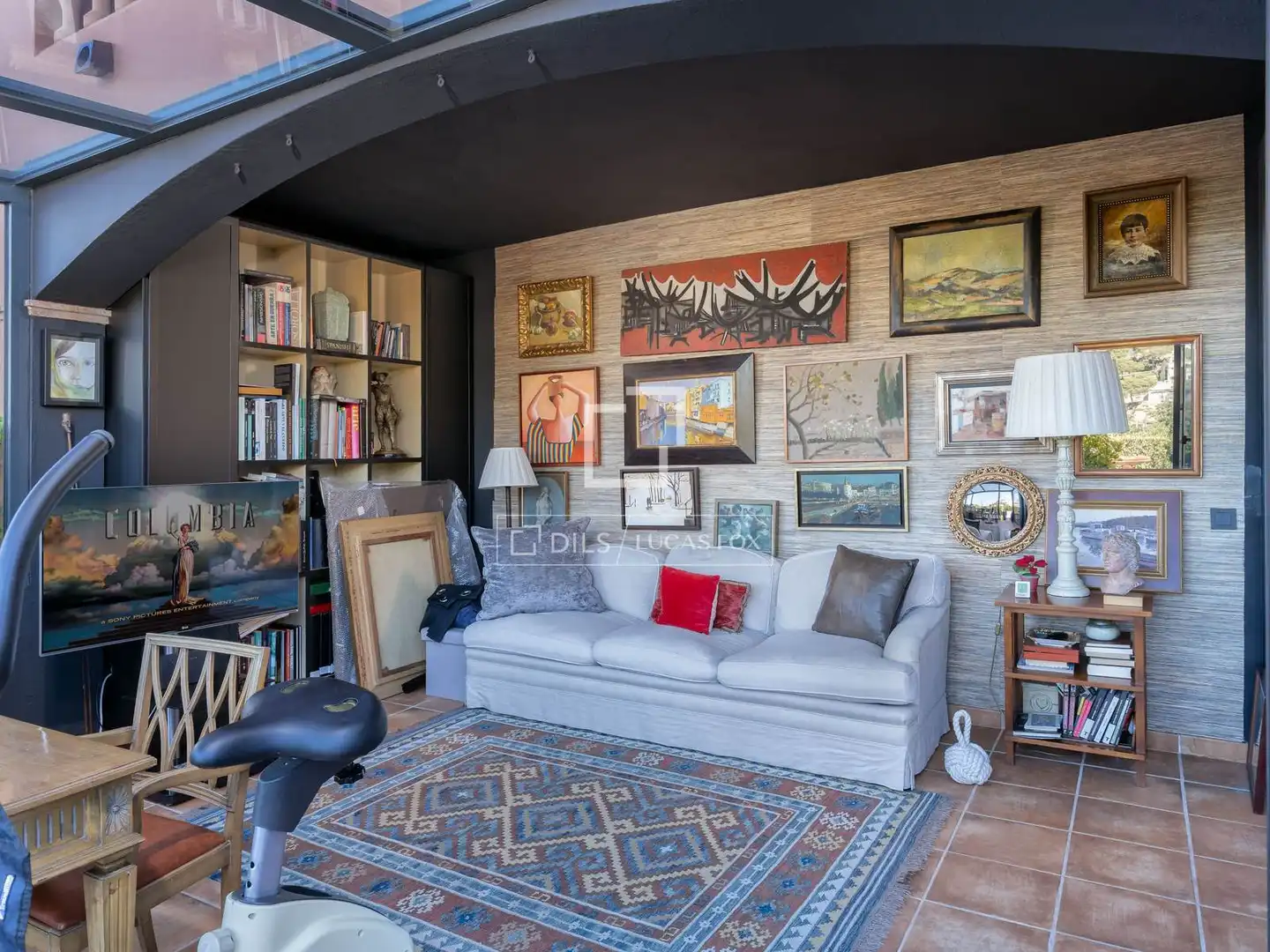 Sala d'estar de Casa o xalet en venda en Begur amb Jardí privat, Terrassa i Piscina