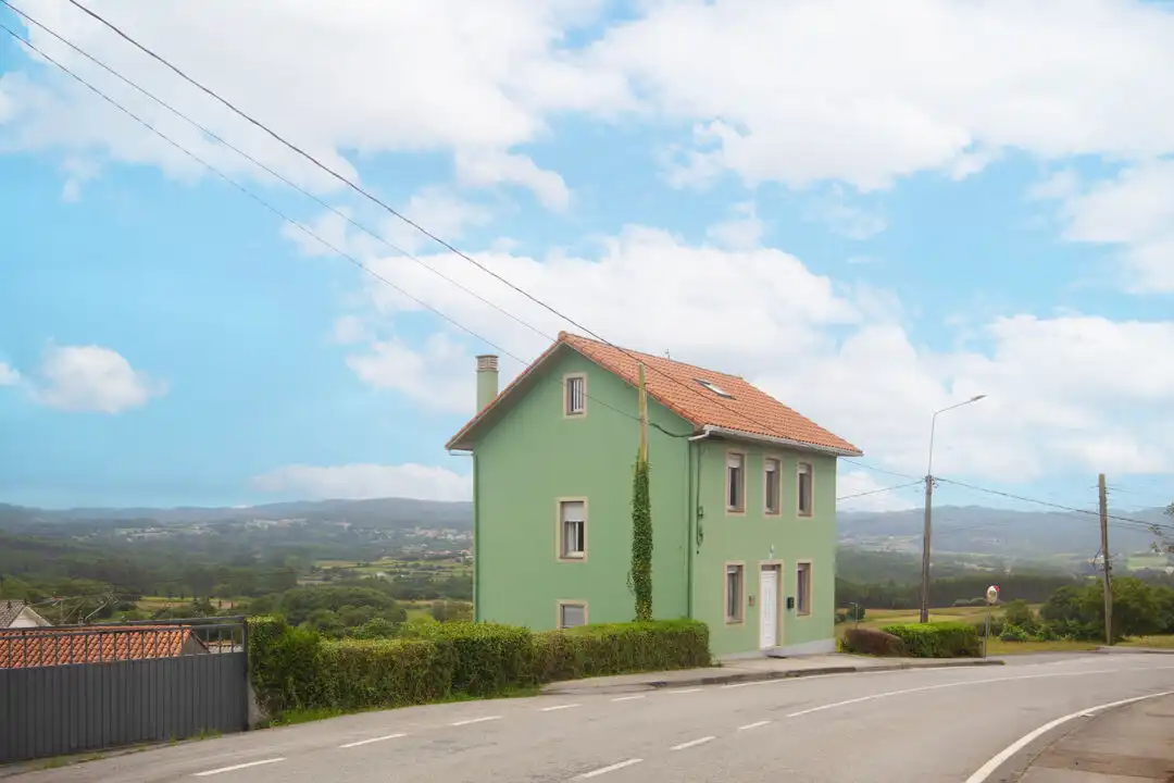 Exterior view of Houses for sale in Carballo  with Heating and Furnished