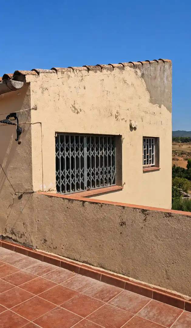 Vista exterior de Casa adosada en venta en Barberà de la Conca con Jardín privado y Terraza
