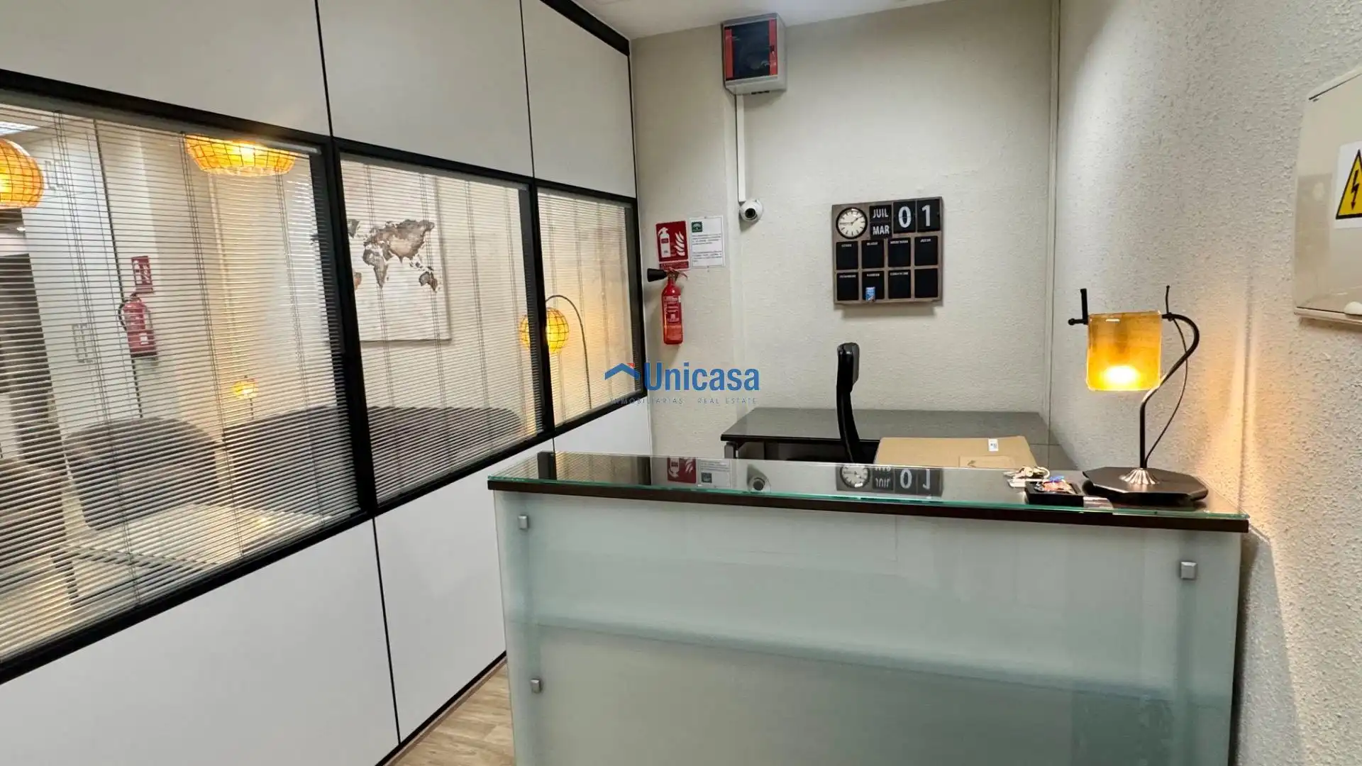 Büro zur Miete in Málaga mit Klimaanlage, Heizung und Möbliert