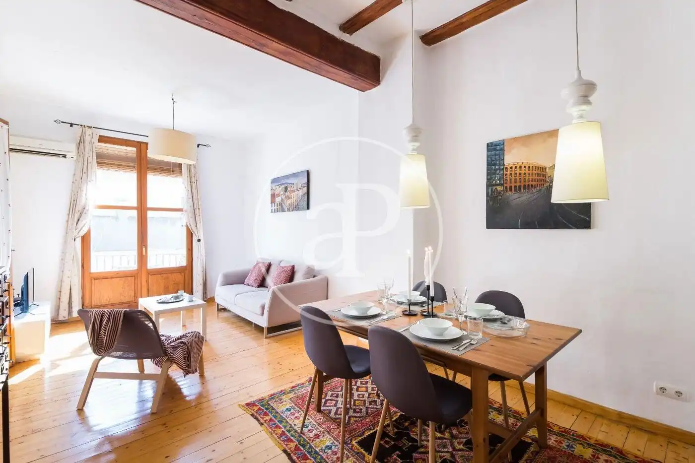 Sala de estar de Piso en venta en Valencia con Aire acondicionado, Calefacción y Terraza