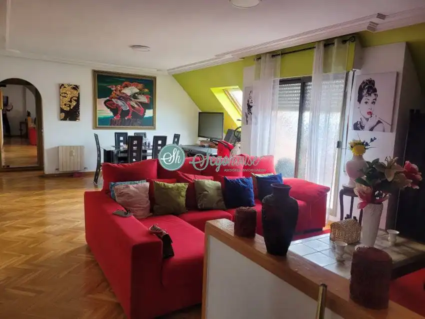 Wohnzimmer von Wohnung zum Verkauf in Segovia mit Heizung