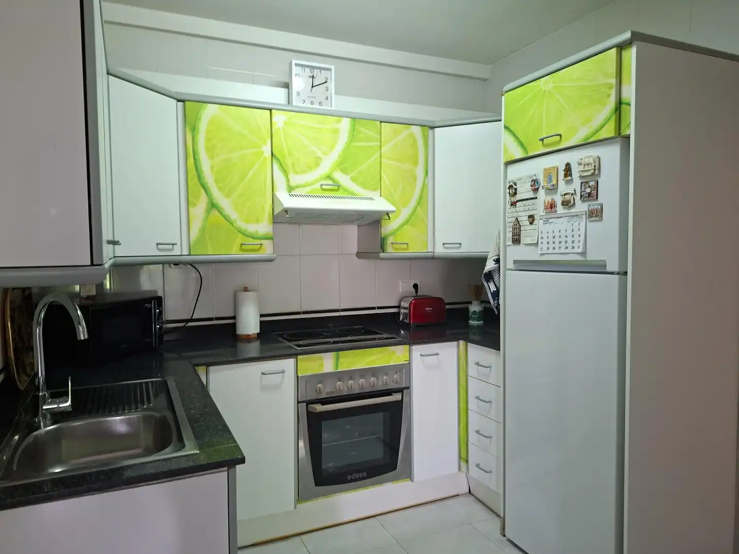 Cocina de Piso en venta en La Ràpita con Aire acondicionado, Jardín privado y Terraza