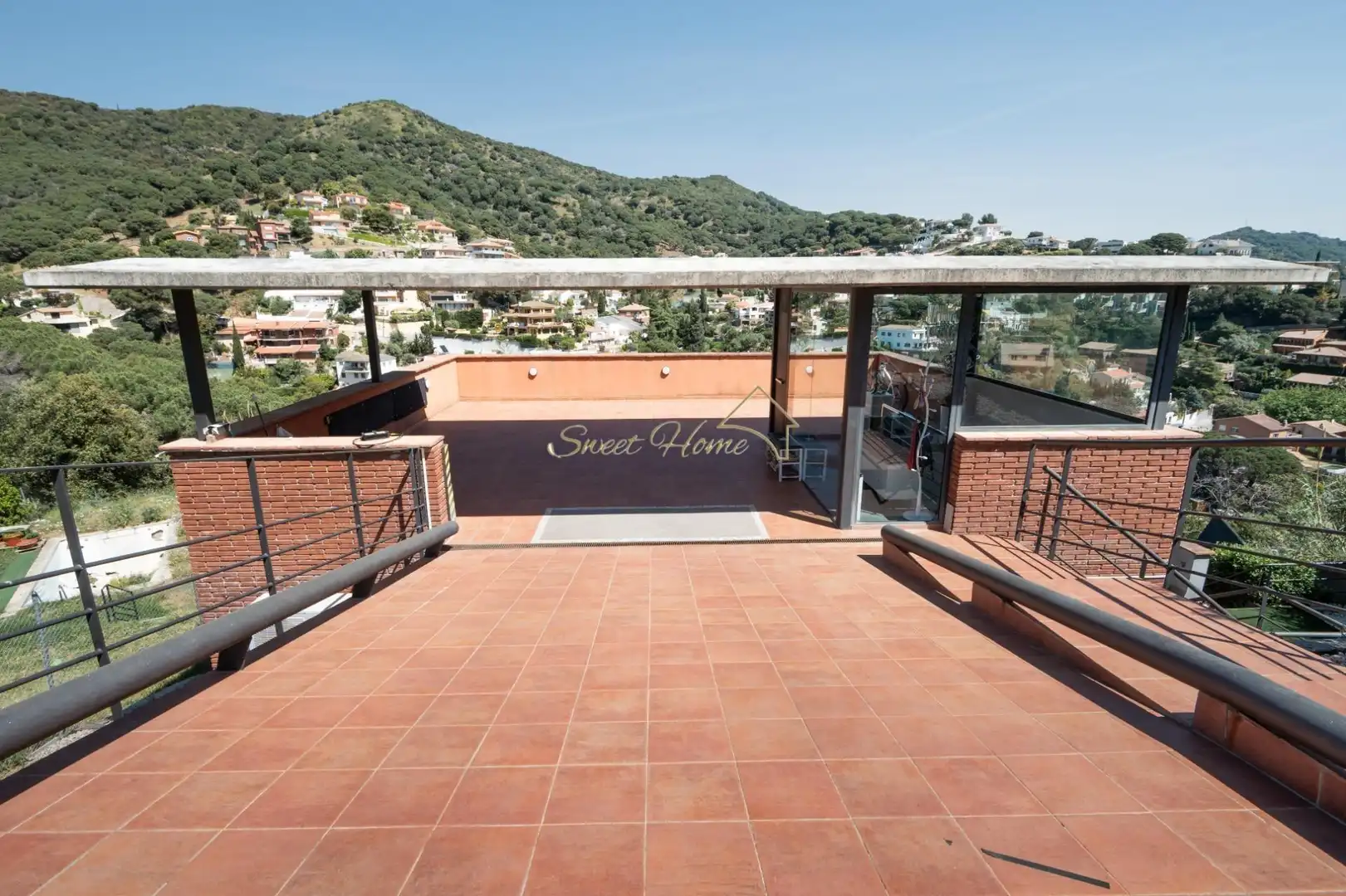 Terrasse von Haus oder Chalet zum Verkauf in Alella mit Klimaanlage, Heizung und Privatgarten