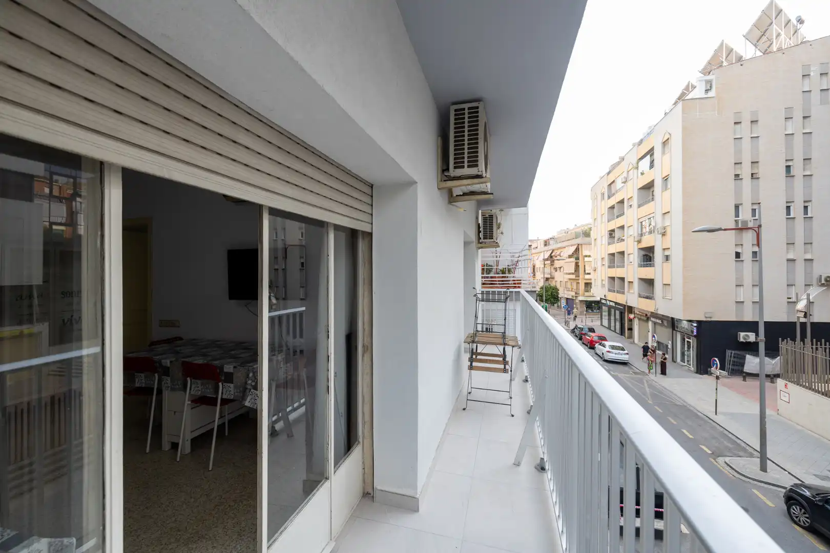 Terrassa de Pis de lloguer en Granada amb Calefacció, Moblat i Microones