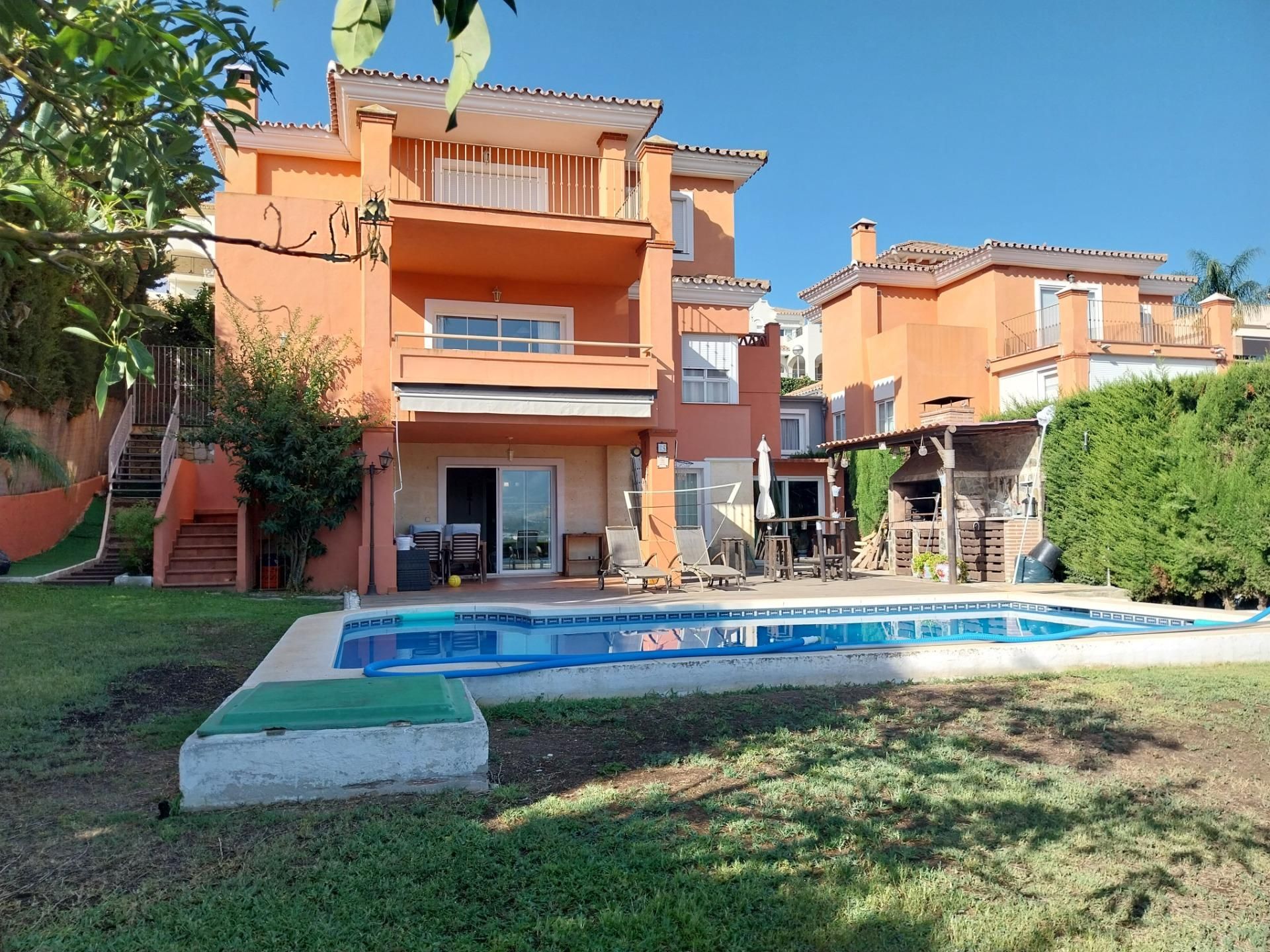 Jardí de Casa o xalet en venda en Mijas amb Aire condicionat, Calefacció i Jardí privat
