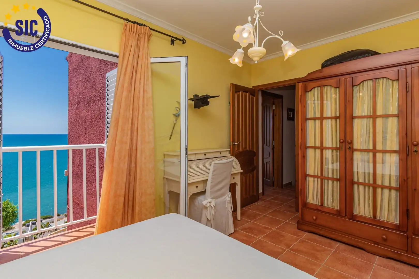 Dormitori de Casa o xalet en venda en Peñíscola / Peníscola amb Aire condicionat, Calefacció i Jardí privat