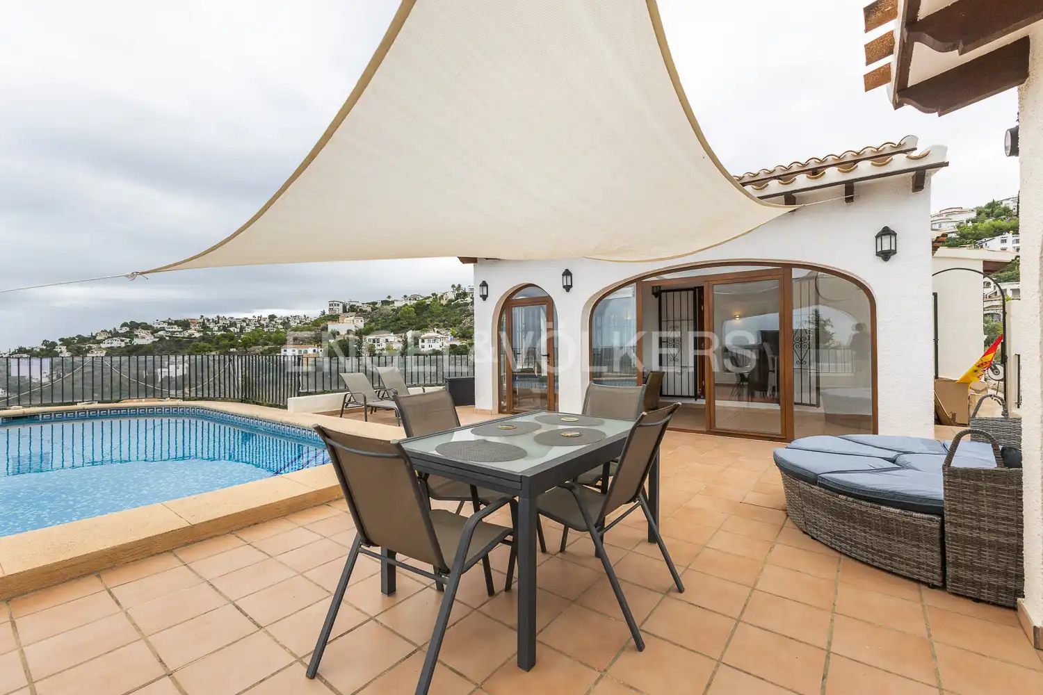 Terraza de Casa o chalet en venta en Pego con Aire acondicionado, Calefacción y Jardín privado