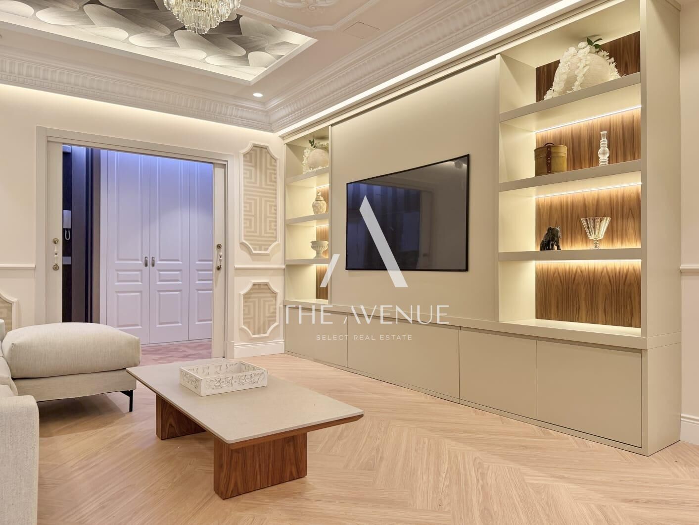 Living room of Flat for sale in  Madrid Capital  with Air Conditioner, Heating and Storage room