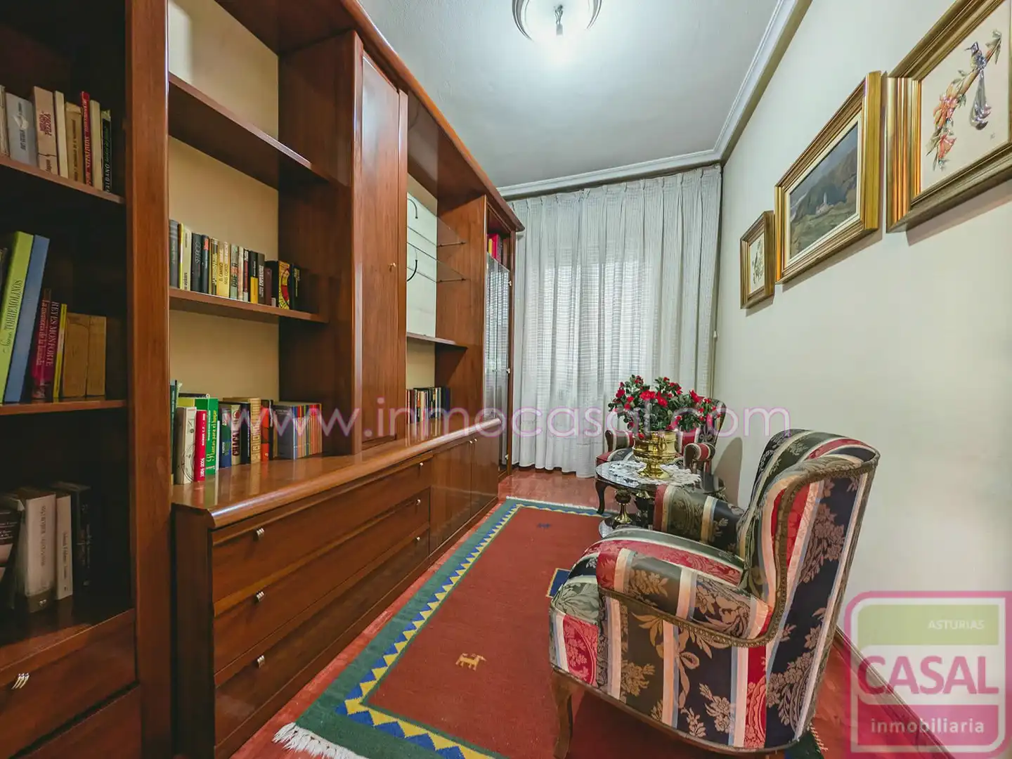 Bedroom of Flat for sale in Langreo  with Heating