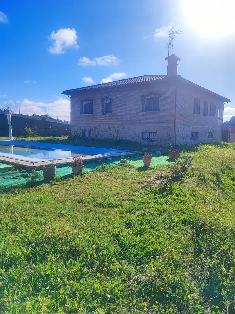 Piscina de Casa o xalet en venda en Méntrida amb Calefacció, Jardí privat i Terrassa