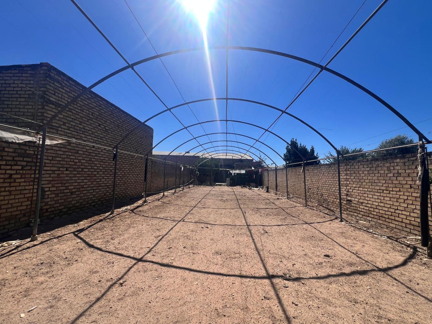 Jardín de Nave industrial de alquiler en Los Palacios y Villafranca