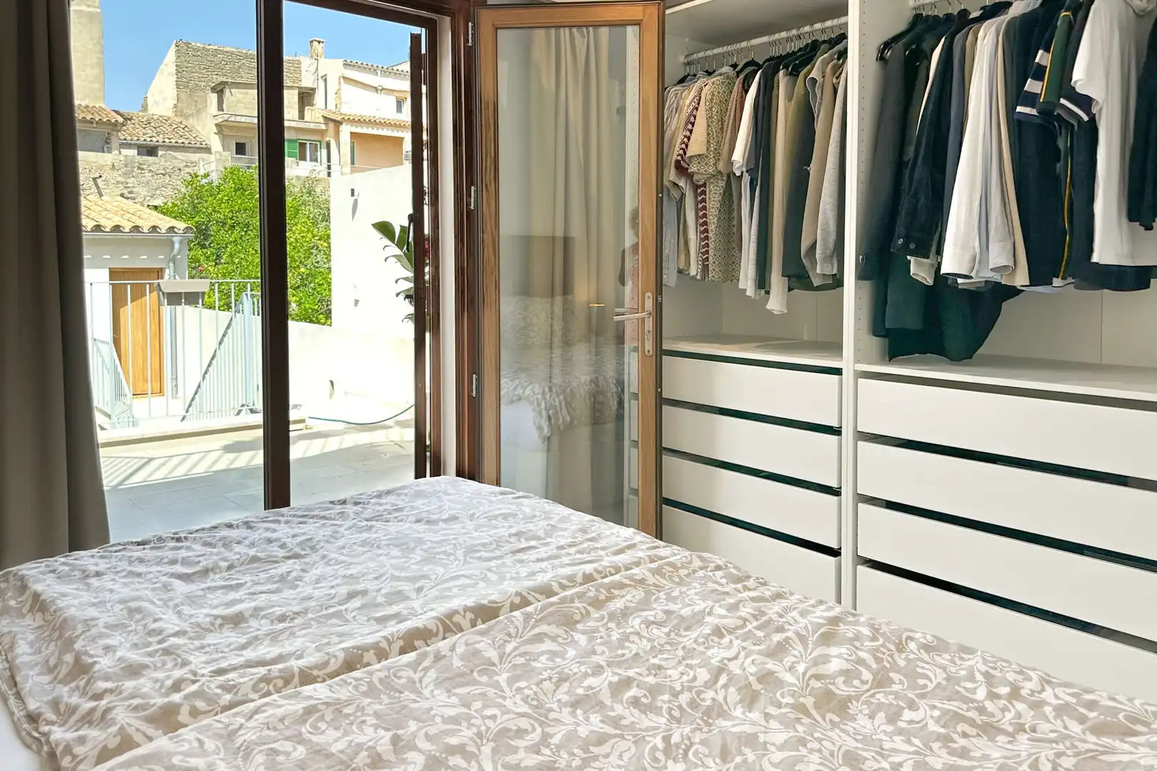 Bedroom of Houses for rent in Capdepera  with Air Conditioner, Terrace and Furnished