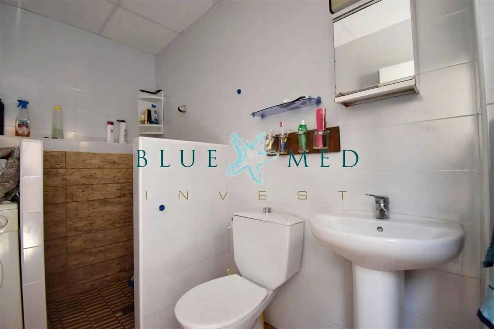Baño de Dúplex en venta en Mazarrón con Terraza, Trastero y Amueblado