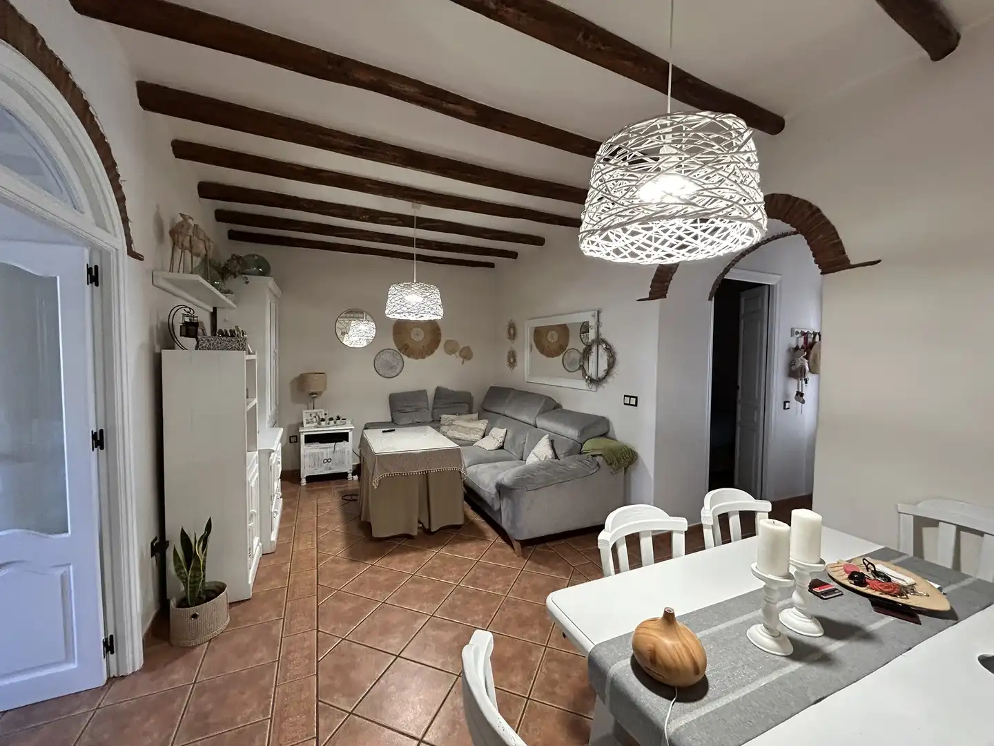 Sala de estar de Casa o chalet en venta en Azuaga con Aire acondicionado, Calefacción y Terraza