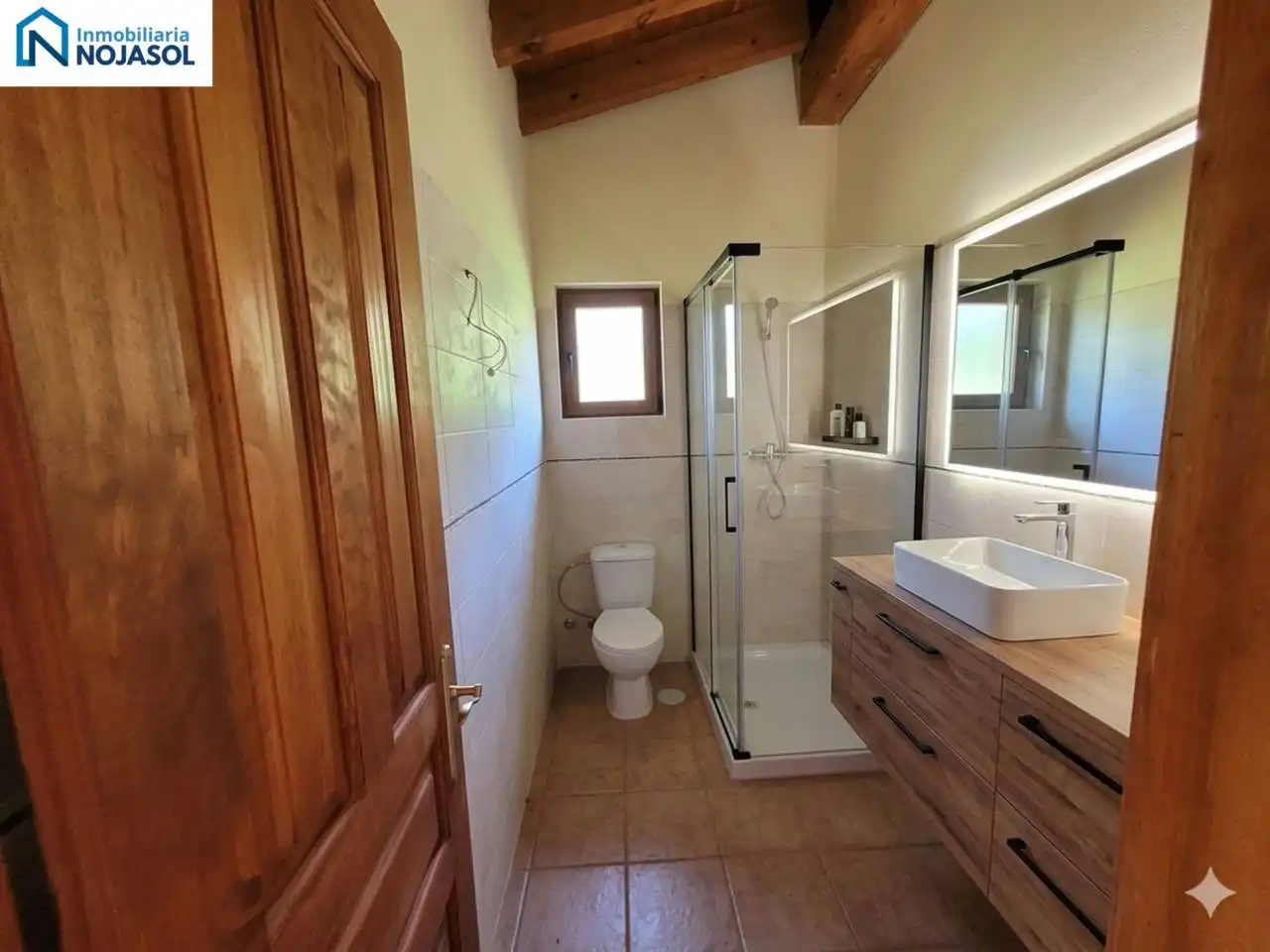 Baño de Apartamento en venta en Vega de Liébana con Calefacción, Jardín privado y Parquet