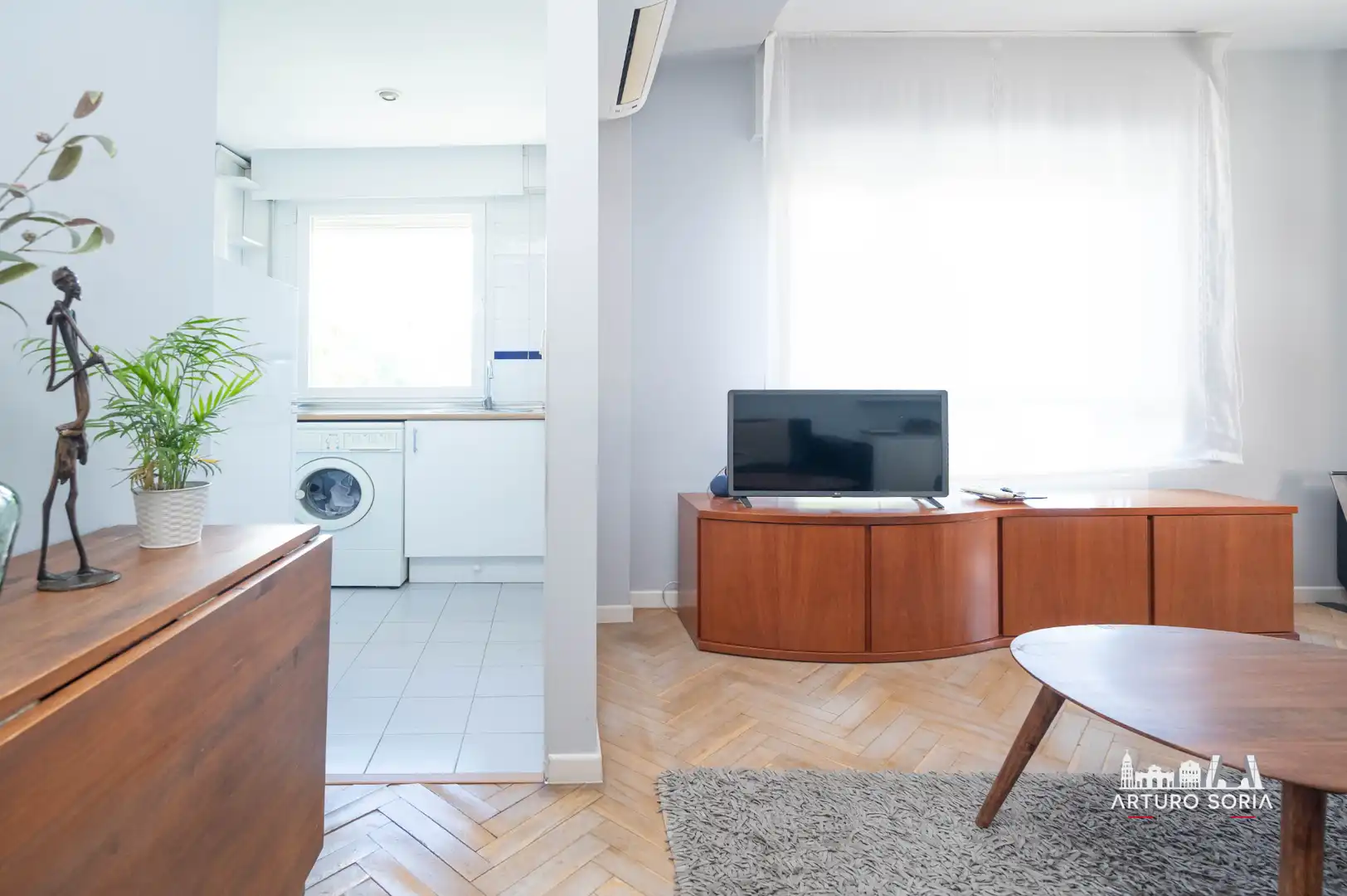 Sala de estar de Ático en venta en Madrid con Aire acondicionado, Terraza y Trastero