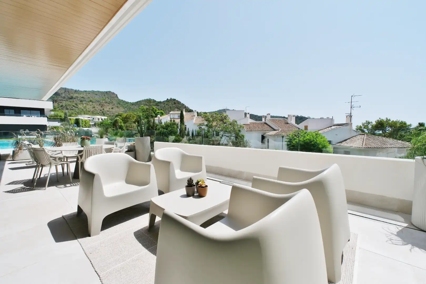 Terraza de Apartamento de alquiler en Sagunto / Sagunt con Aire acondicionado, Calefacción y Terraza