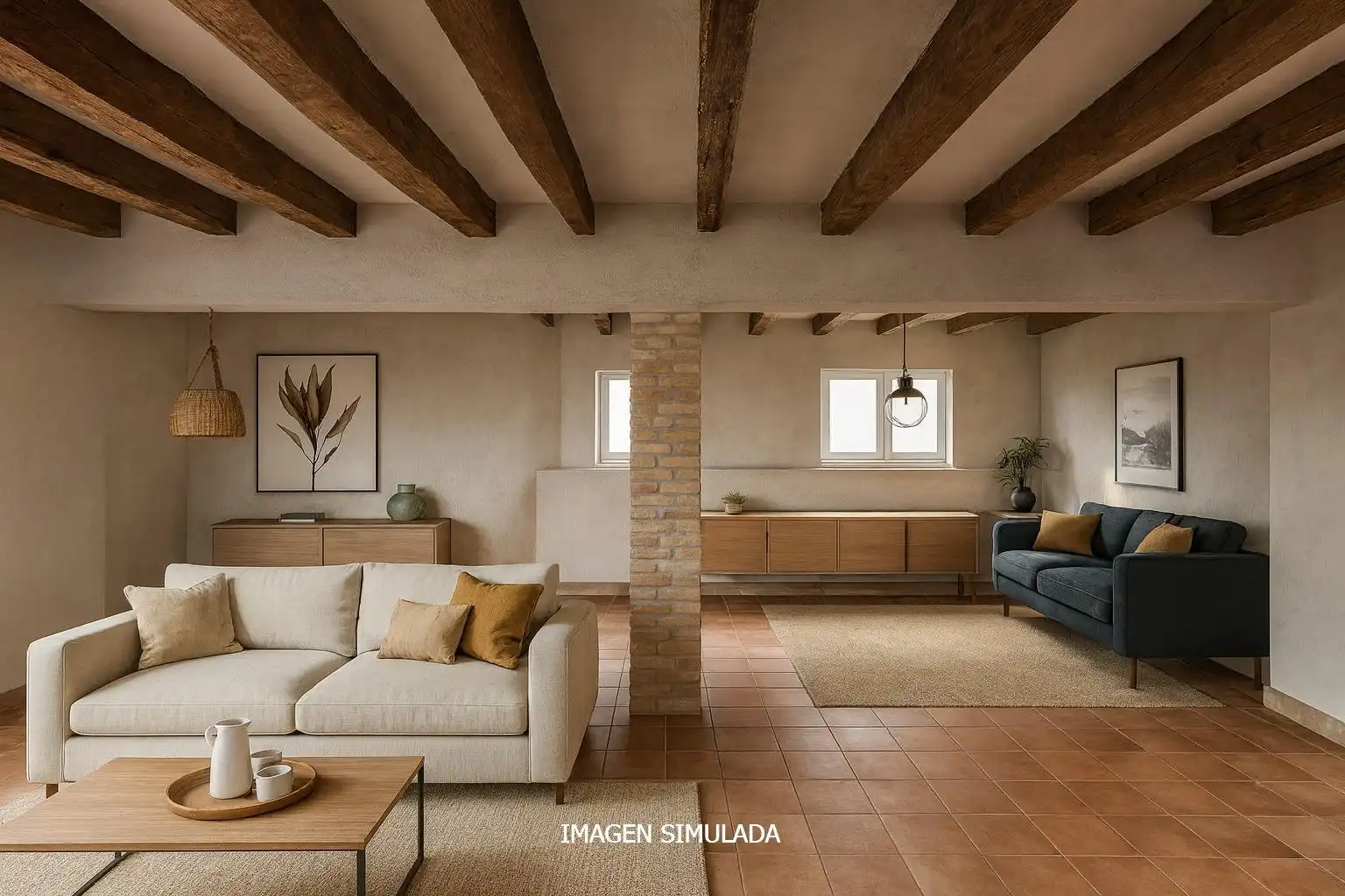 Sala d'estar de Casa o xalet en venda en Algemesí amb Terrassa i Balcó