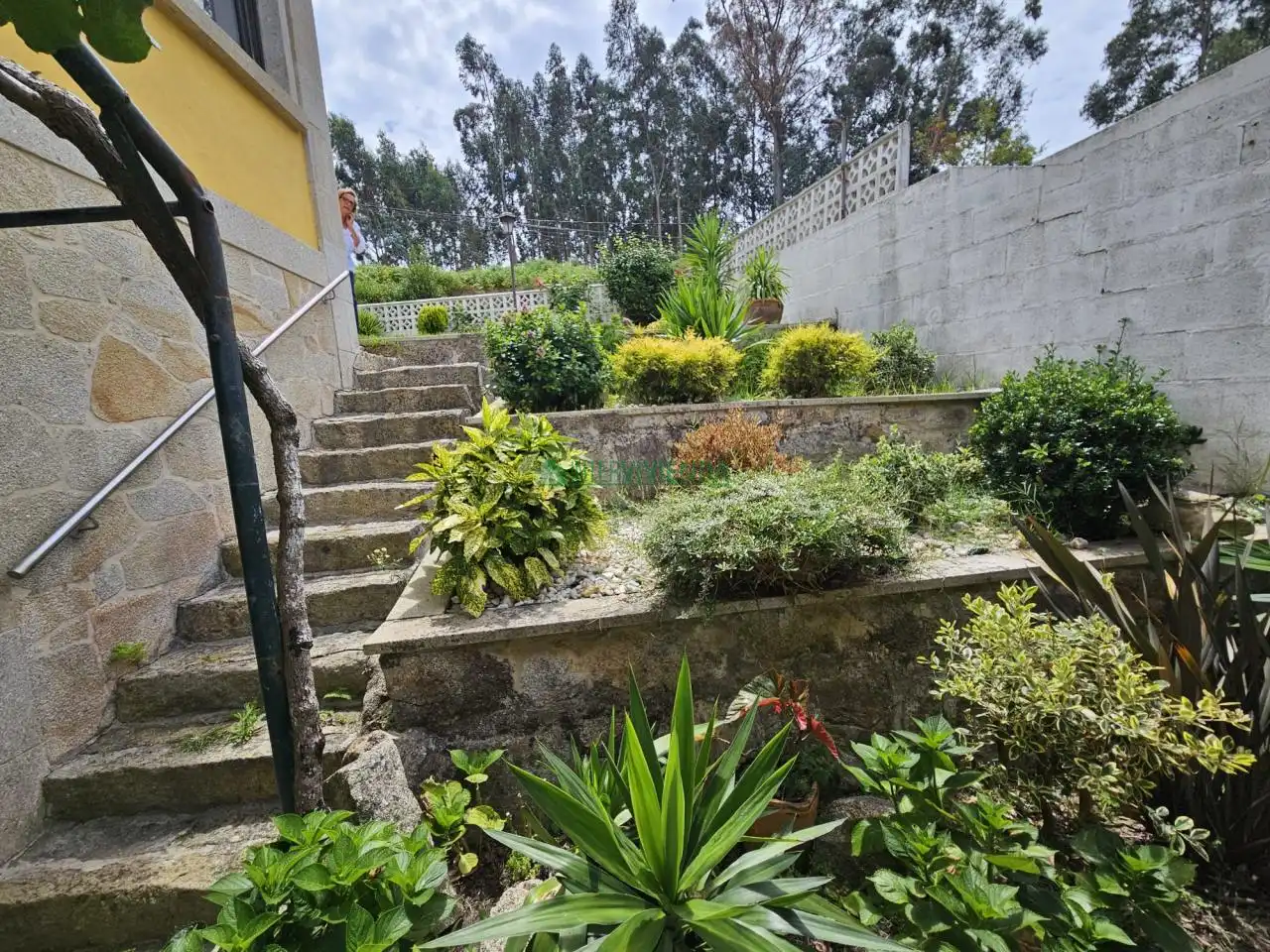 Terraza de Casa o chalet en venta en Vigo  con Calefacción, Jardín privado y Terraza