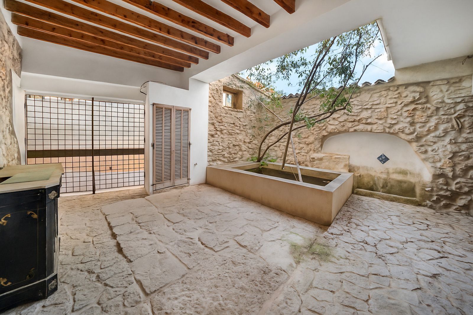 Garden of Single-family semi-detached for sale in Selva  with Air Conditioner, Heating and Terrace