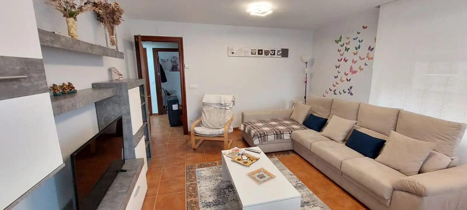 Sala de estar de Piso en venta en Guriezo con Calefacción, Terraza y Trastero