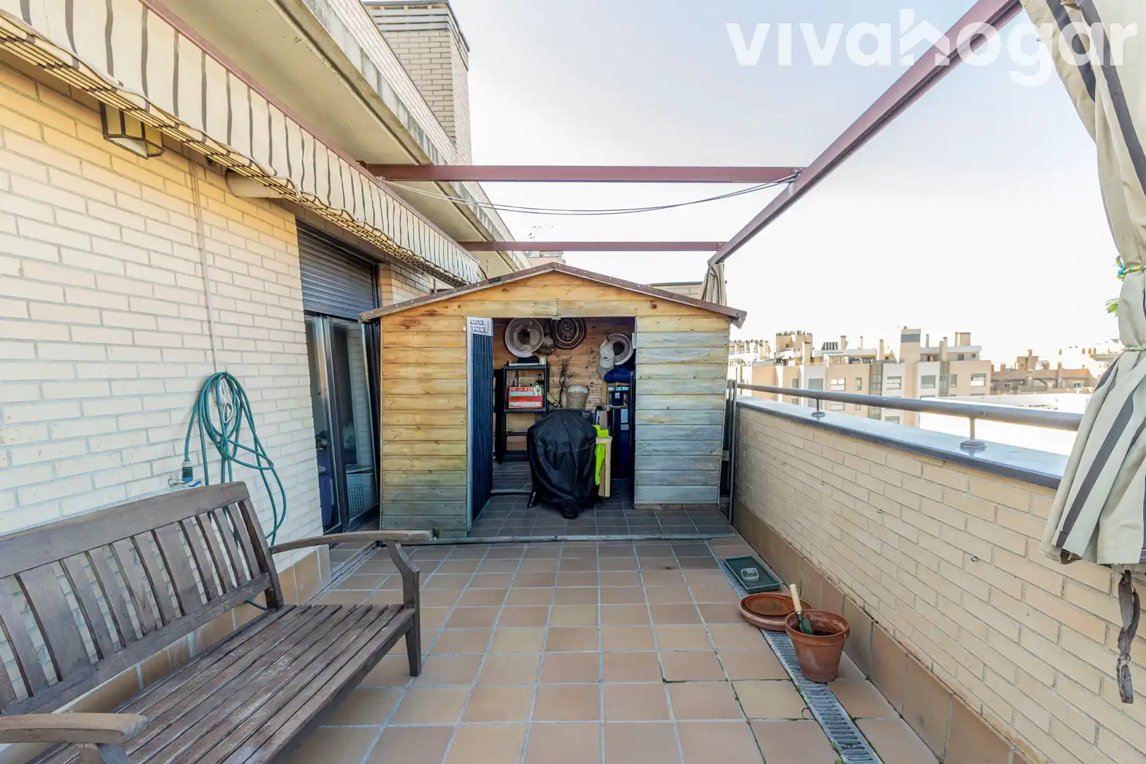 Terraza de Ático en venta en Madrid con Aire acondicionado, Terraza y Trastero