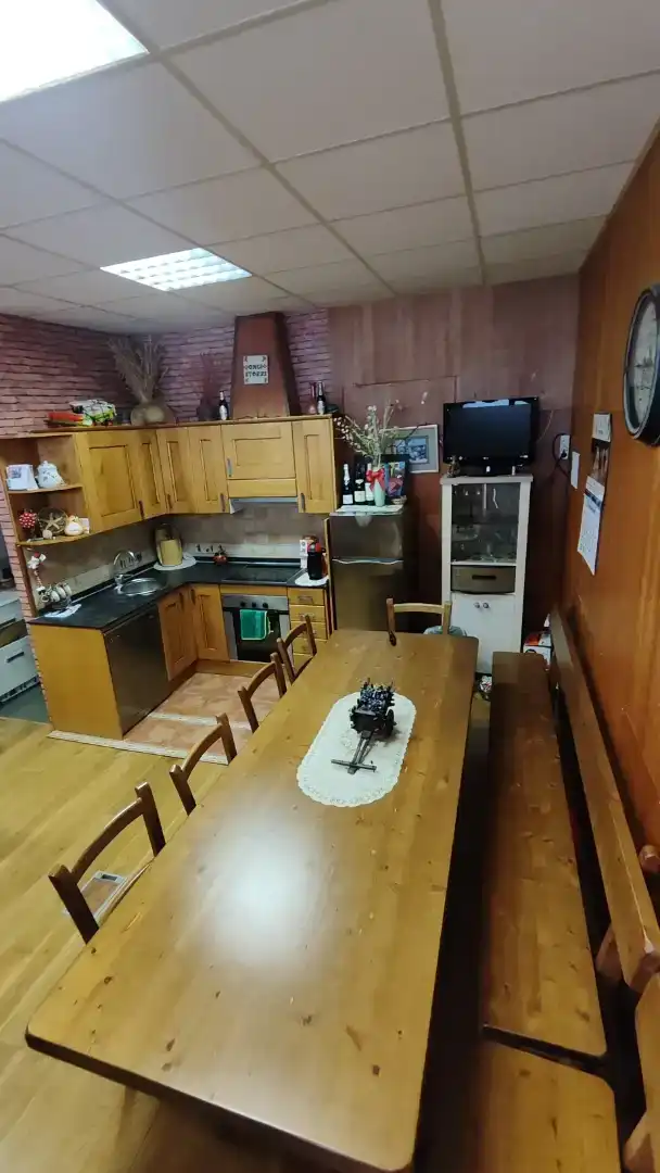 Cocina de Planta baja en venta en Salvatierra / Agurain con Parquet, Amueblado y Horno