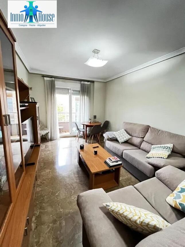 Living room of Apartment for sale in  Albacete Capital  with Heating, Storage room and Balcony