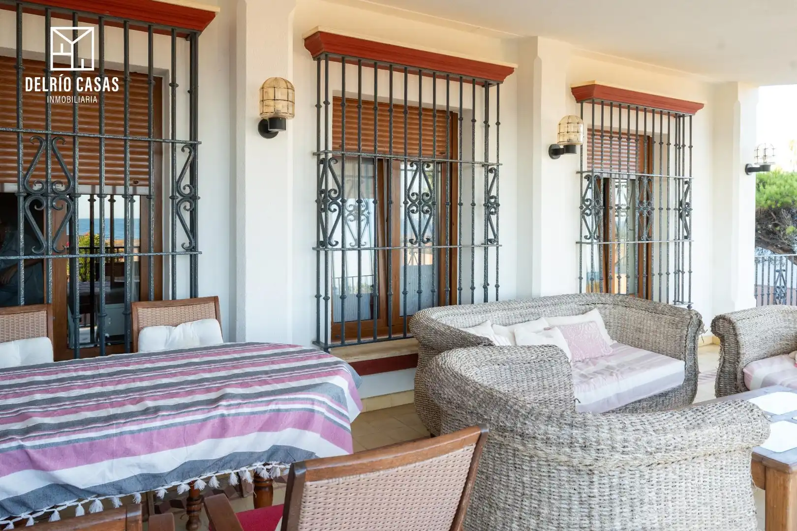 Terraza de Casa o chalet de alquiler en Mazagón