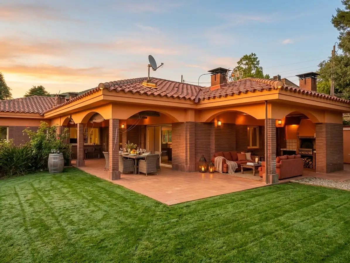 Terrassa de Casa o xalet en venda en La Garriga amb Jardí privat i Terrassa