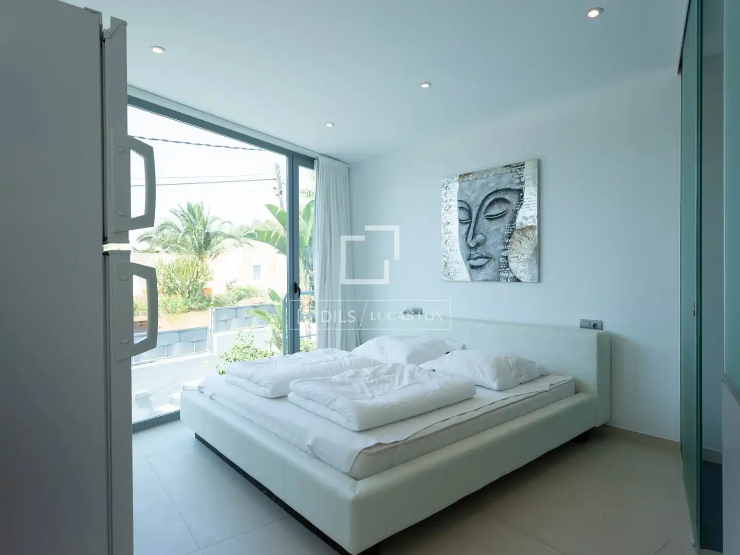 Habitación de Casa o chalet en venta en Santa Eulària des Riu con Aire acondicionado, Calefacción y Jardín privado
