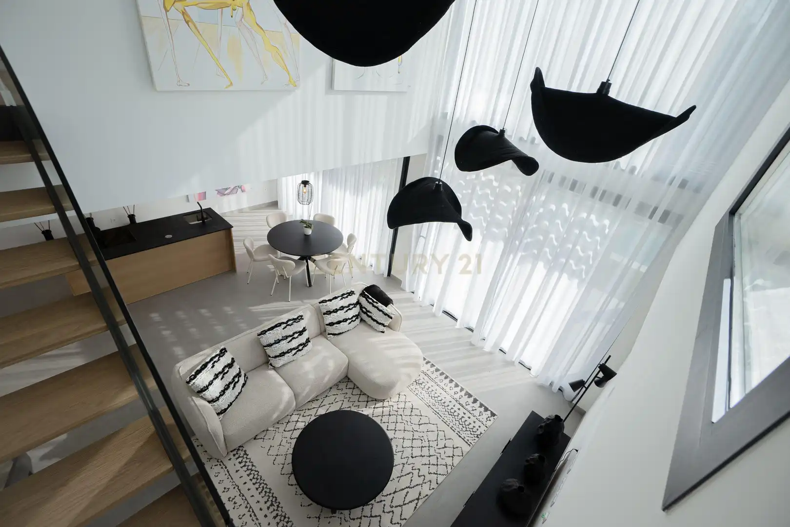 Sala de estar de Casa o chalet en venta en La Nucia con Aire acondicionado, Balcón y Internet