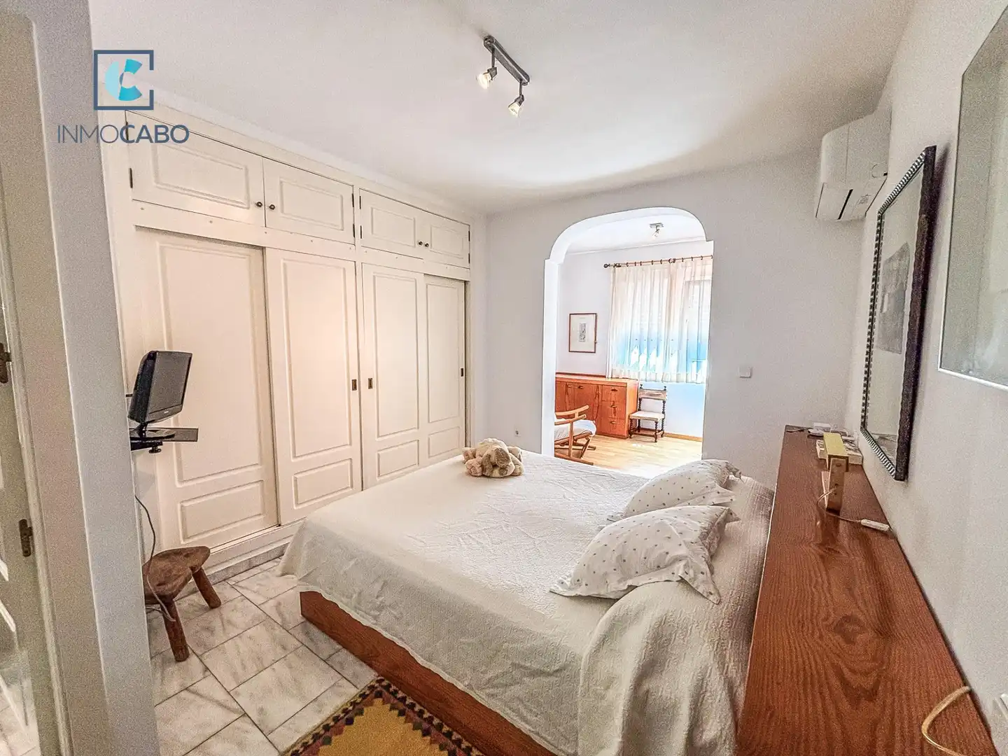 Schlafzimmer von Erdgeschoss zum Verkauf in Cartagena mit Heizung, Privatgarten und Terrasse