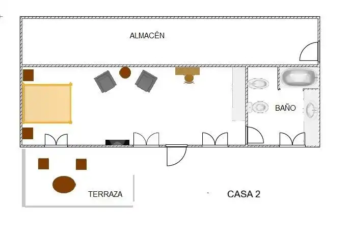 Casa rústica amb terrassa en venda a Carretera Pago Anduron, imagen 59