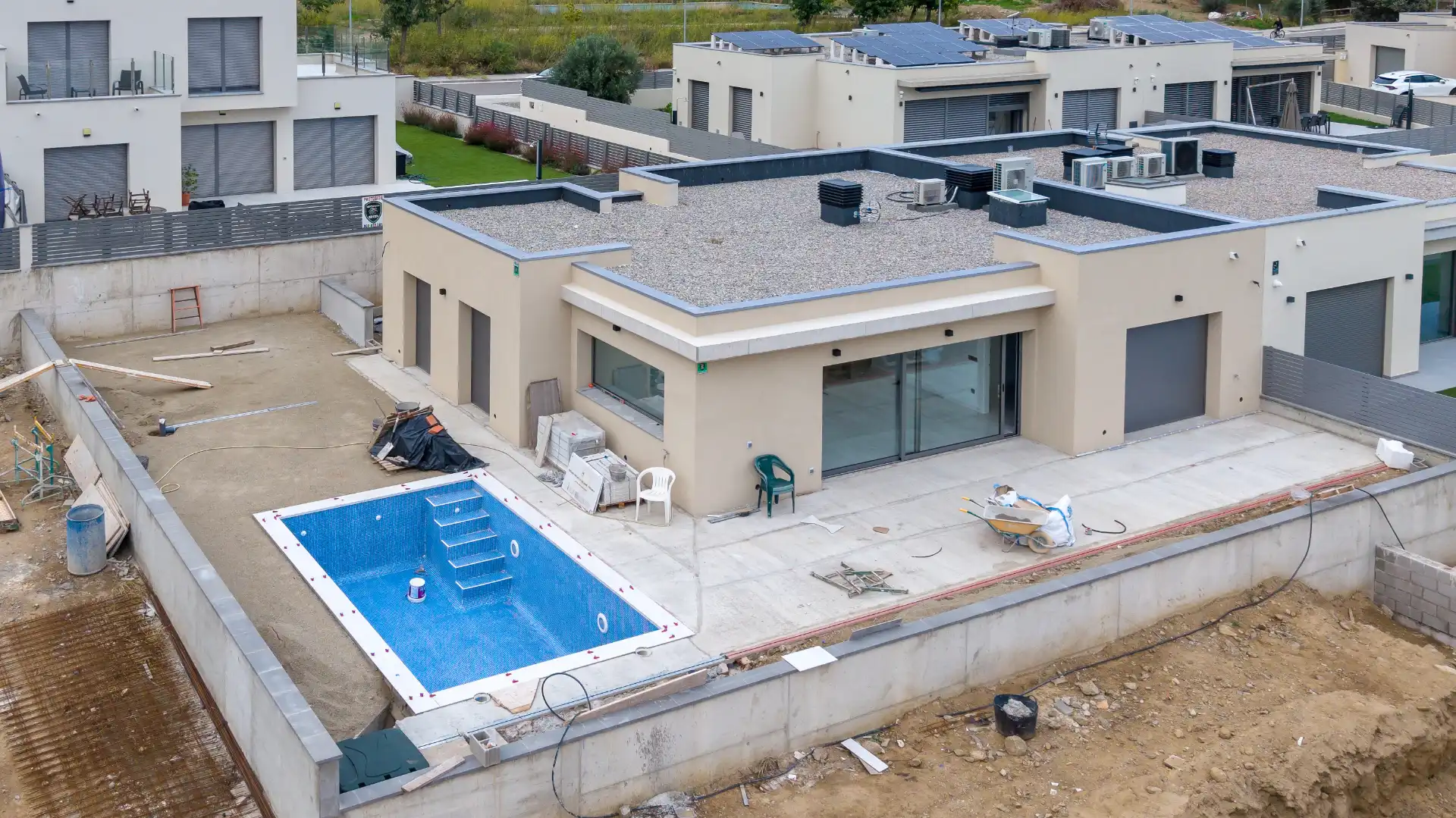 Doppelhaushälfte mit Pool zum Verkauf in Carrer França 10