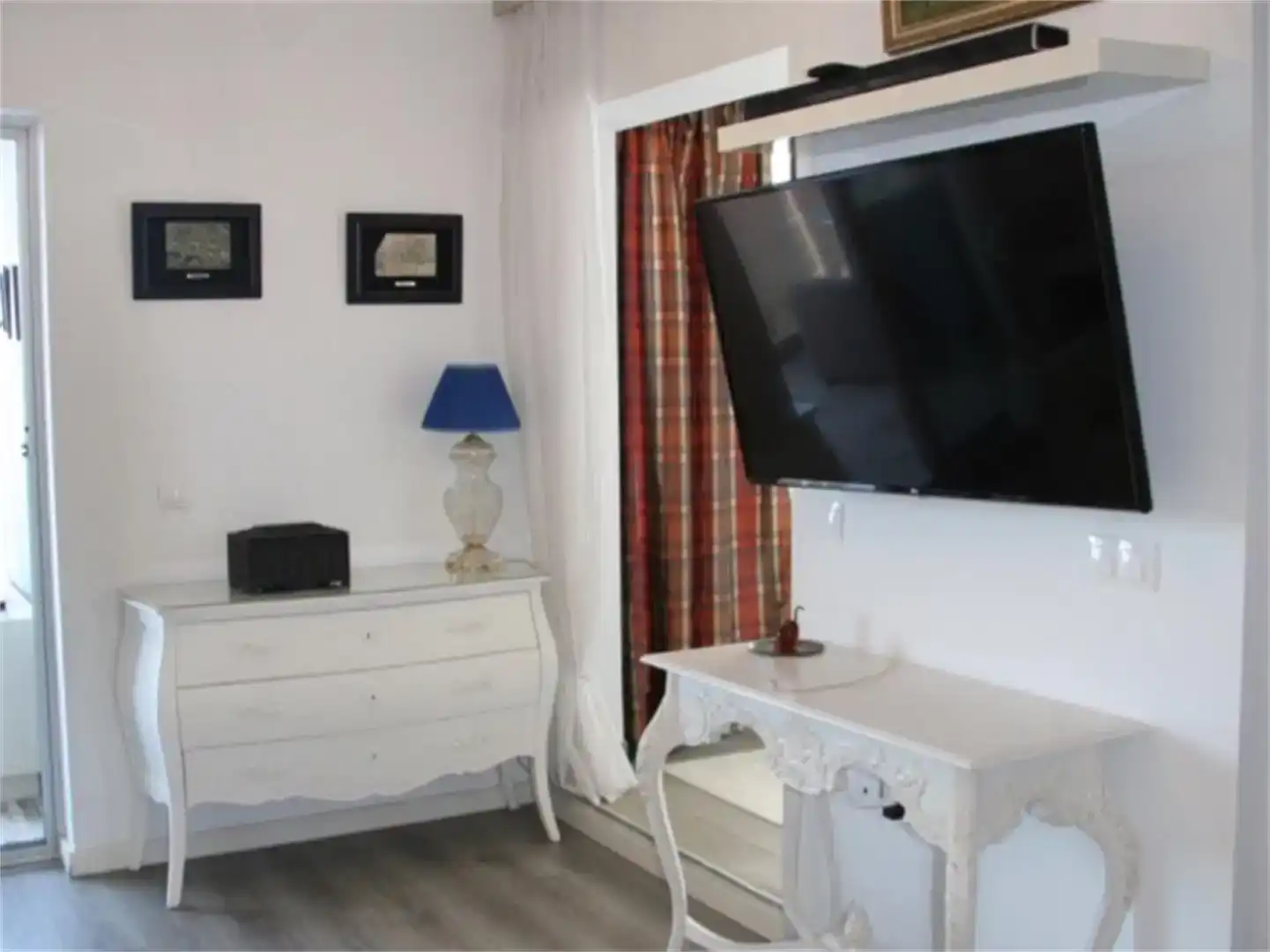 Sala d'estar de Apartament en venda en Calpe / Calp amb Aire condicionat, Piscina i Balcó