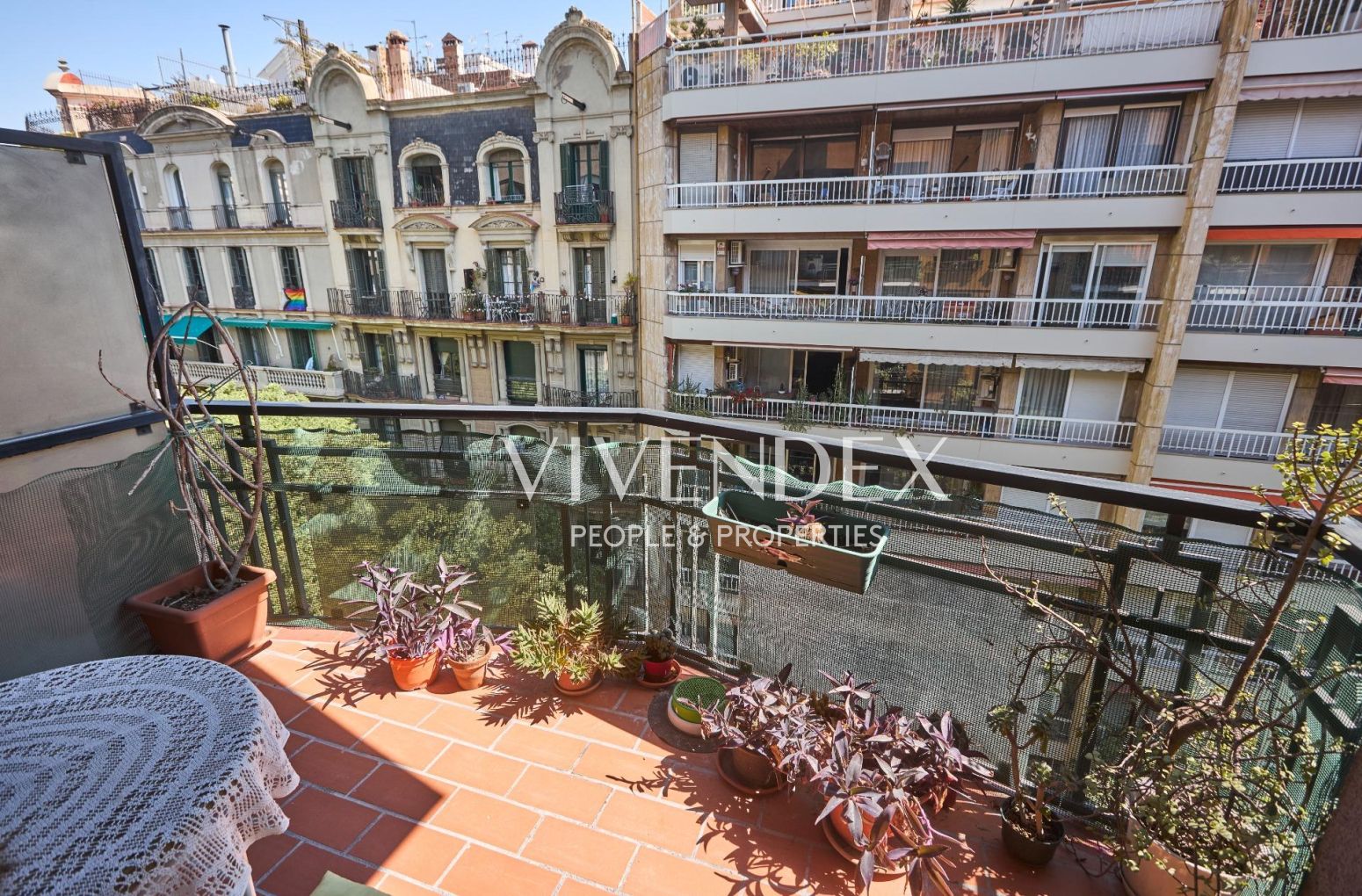 Terrassa de Pis en venda en  Barcelona Capital amb Jardí privat, Terrassa i Balcó