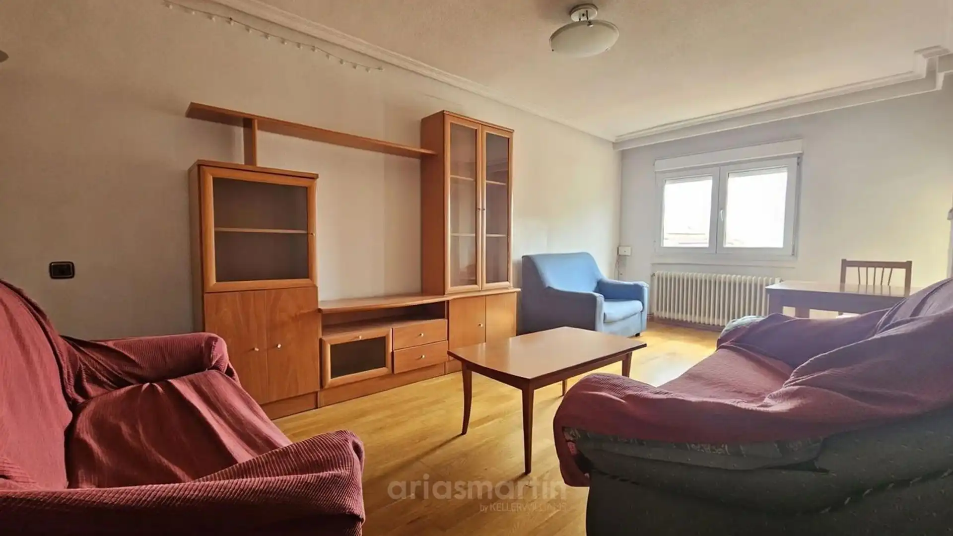 Sala de estar de Piso de alquiler en Salamanca Capital con Calefacción, Terraza y Amueblado