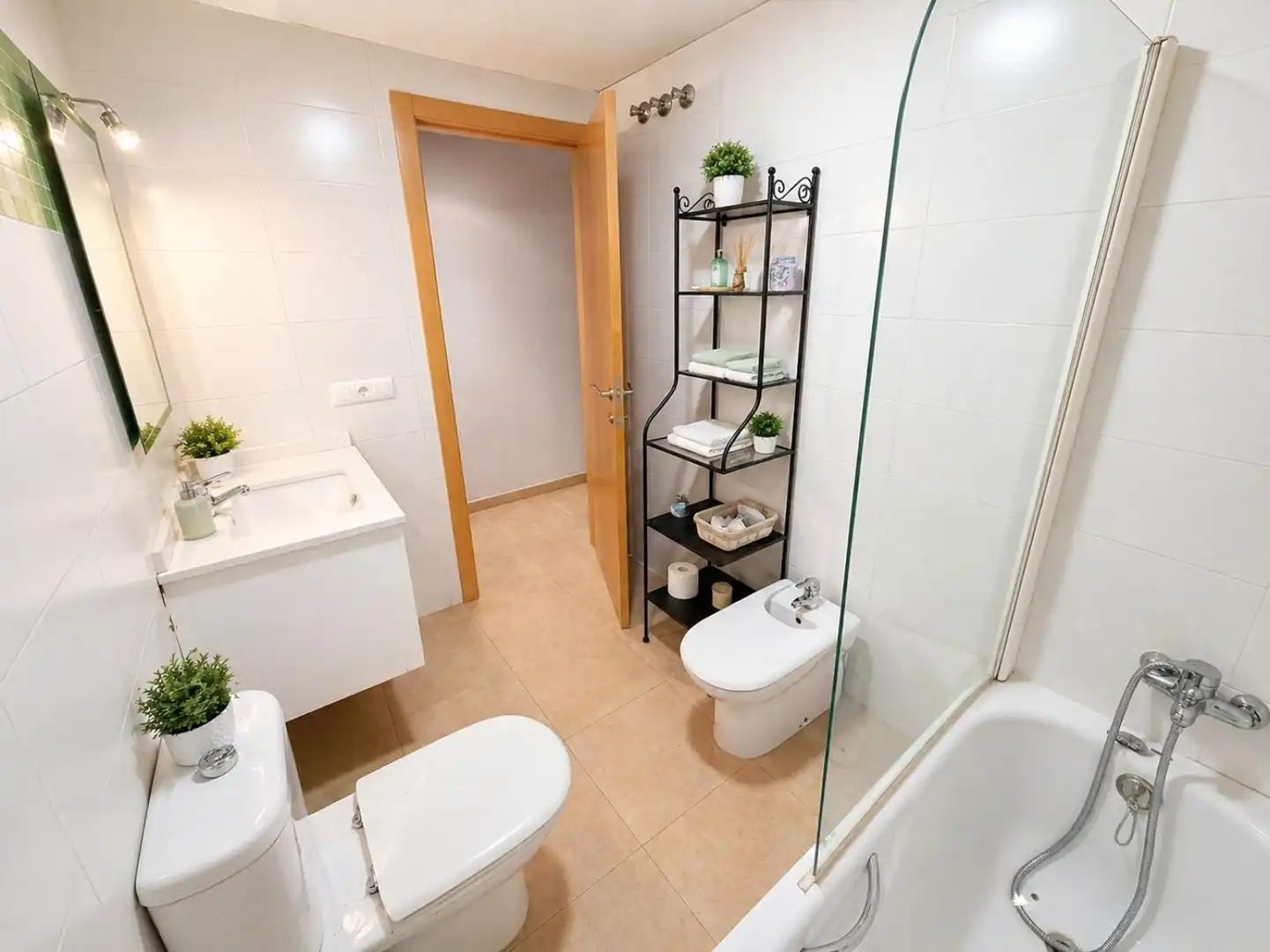 Bathroom of Flat for sale in Enguera  with Balcony