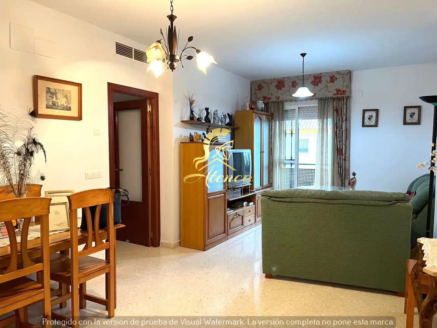 Sala de estar de Piso en venta en Utrera con Terraza y Balcón
