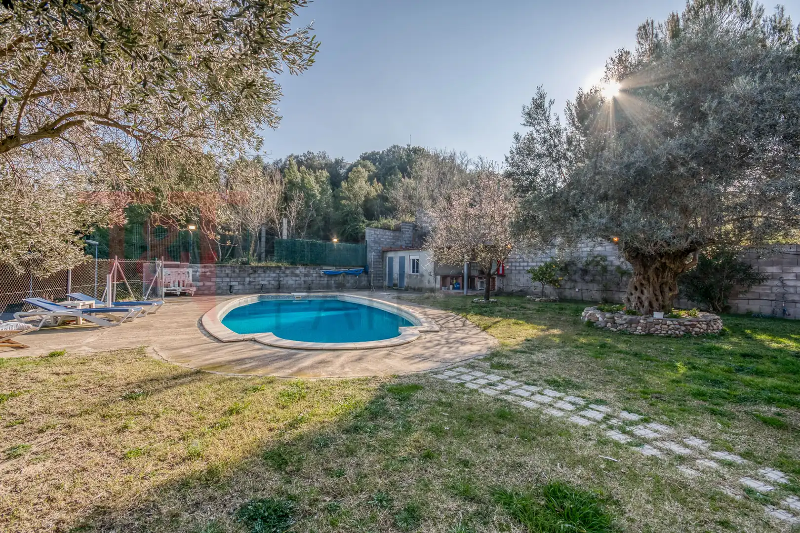 Swimming pool of Houses for sale in Matadepera  with Heating, Private garden and Terrace