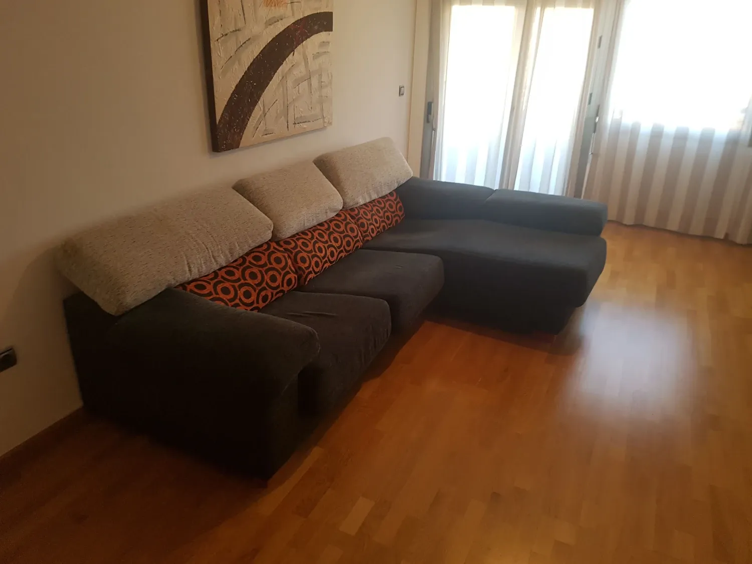 Living room of Flat to rent in  Murcia Capital  with Air Conditioner, Heating and Terrace