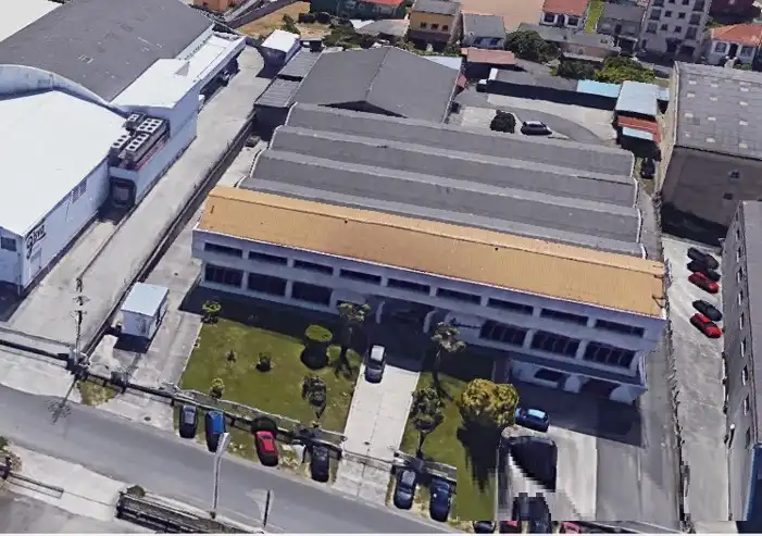 Vista exterior de Nave industrial en venta en Arteixo con Calefacción