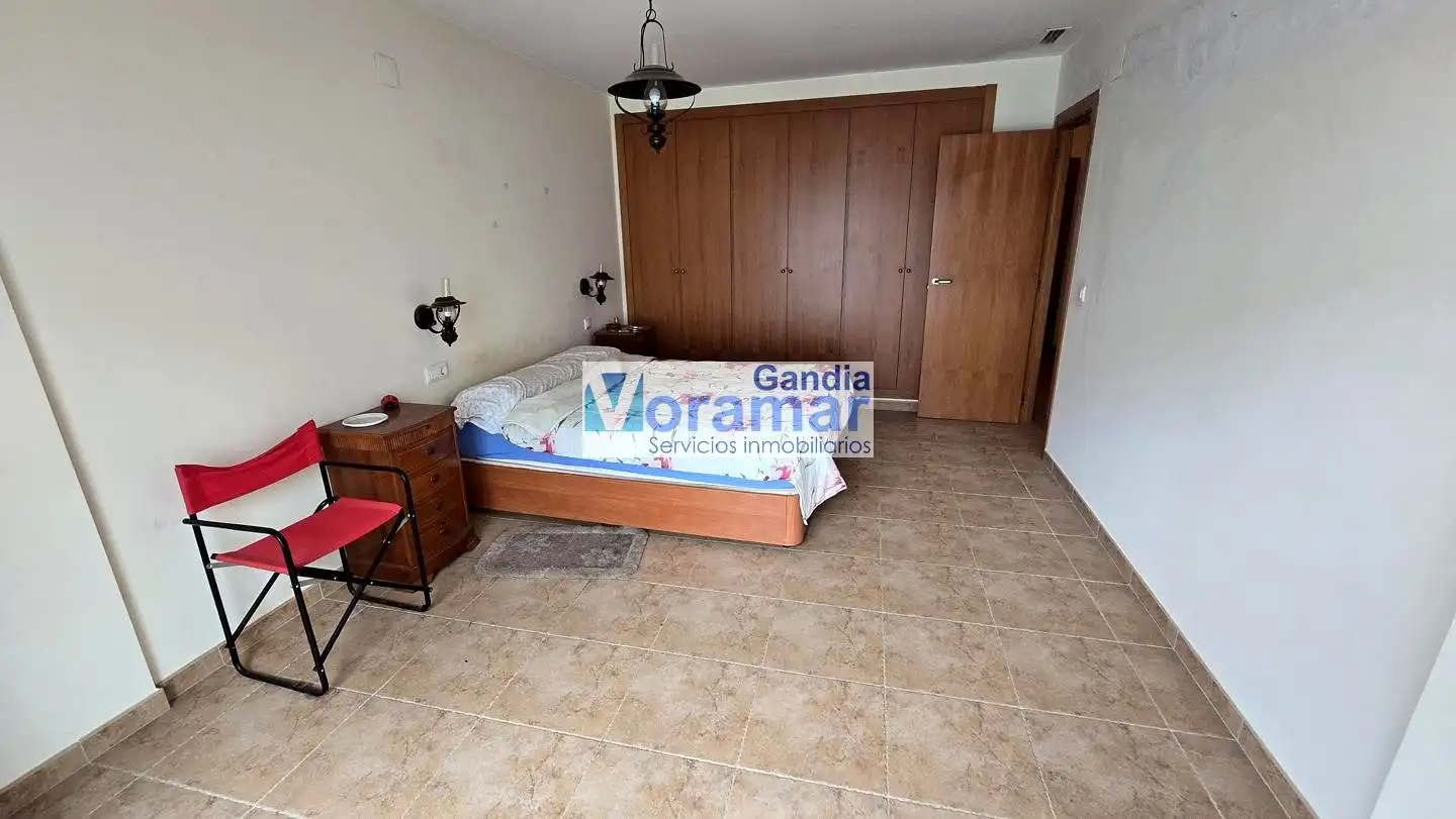 Habitación de Casa adosada en venta en Xeresa con Aire acondicionado, Calefacción y Terraza