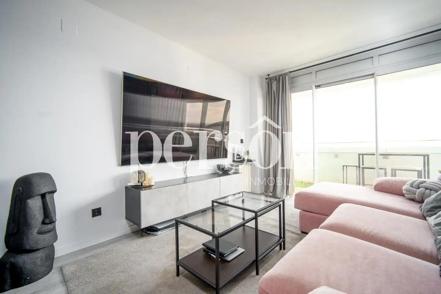 Sala de estar de Piso de alquiler en Valencia con Aire acondicionado, Calefacción y Terraza