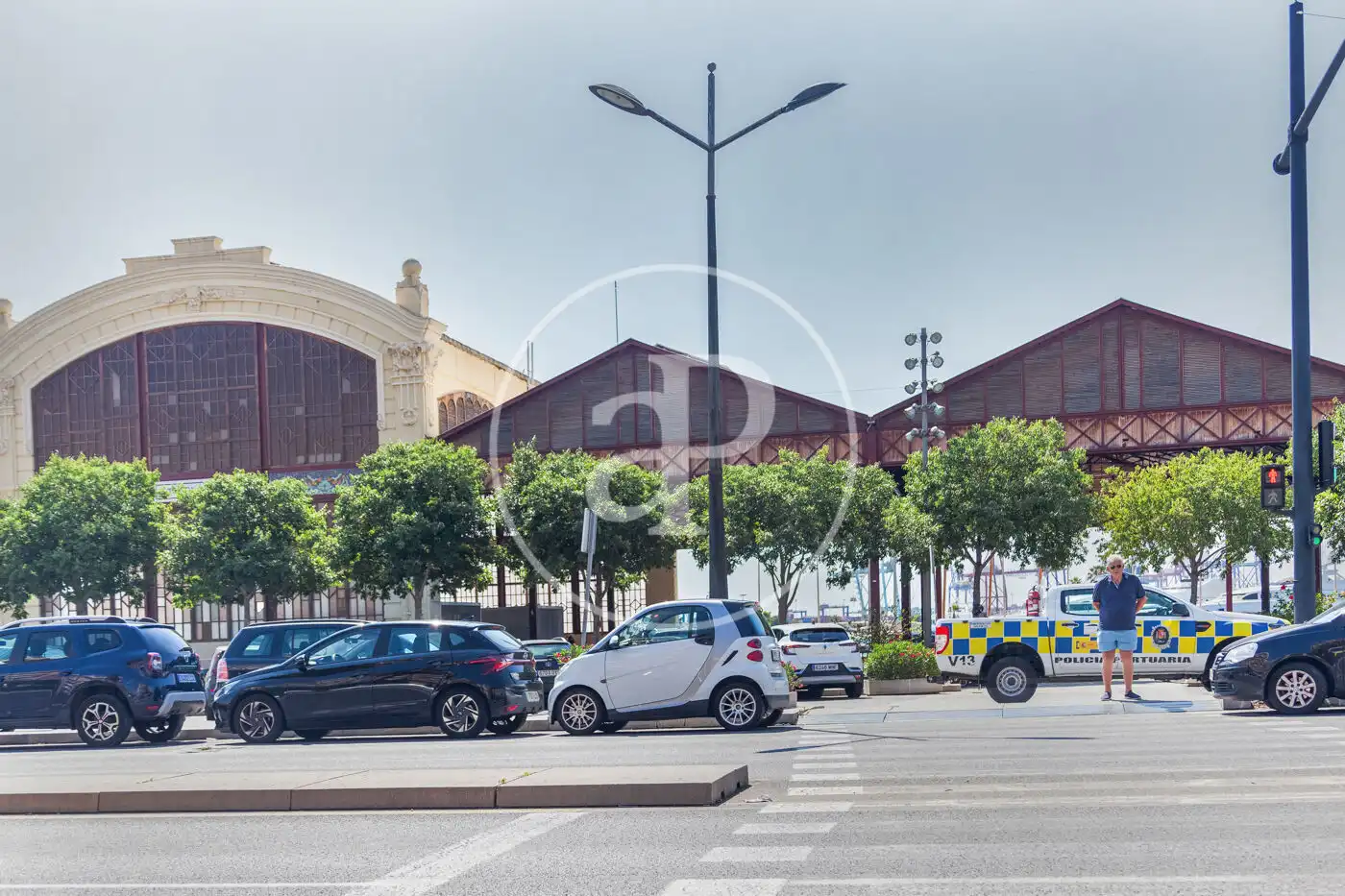 Exterior view of Flat for rent in Valencia  with Air Conditioner, Heating and Furnished
