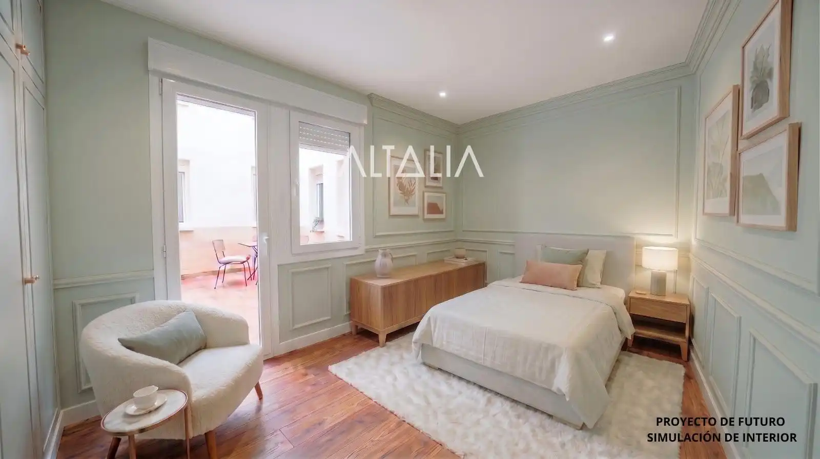 Bedroom of Flat for sale in Arcas del Villar  with Heating and Storage room