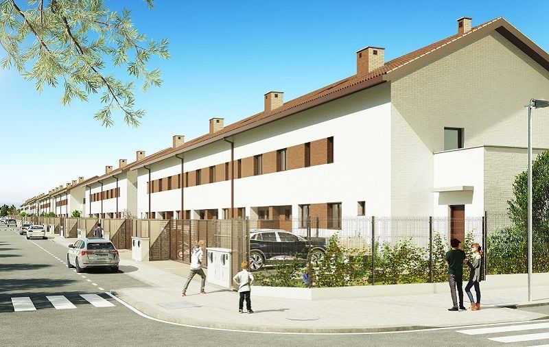 Vista exterior de Casa o xalet en venda en Alovera amb Terrassa